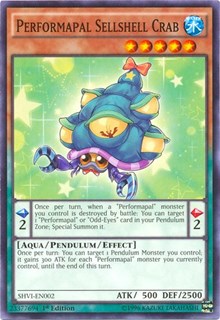 Performapal Sellshell Crab [SHVI-EN002] Common