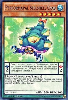 Performapal Sellshell Crab [MP17-EN002] Common