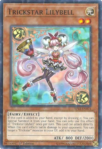 Trickstar Lilybell (Starfoil) [SP18-EN021] Starfoil Rare