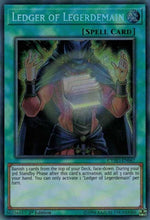 Load image into Gallery viewer, Ledger of Legerdemain [CYHO-EN067] Secret Rare
