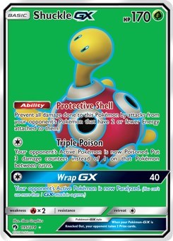 Shuckle GX (Full Art) [SM - Lost Thunder]