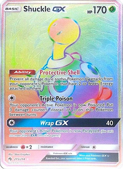 Shuckle GX (Secret) [SM - Lost Thunder]