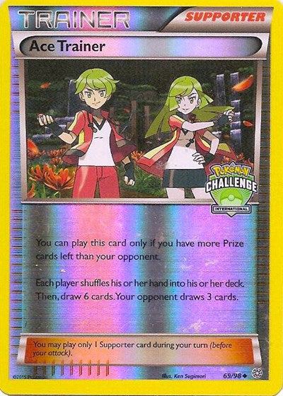 Ace Trainer - 69/98 (International Challenge Promo) [League & Championship Cards]