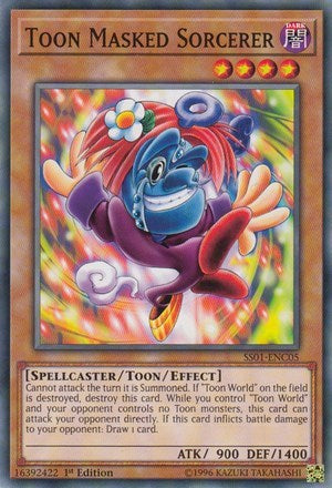 Toon Masked Sorcerer [SS01-ENC05] Common