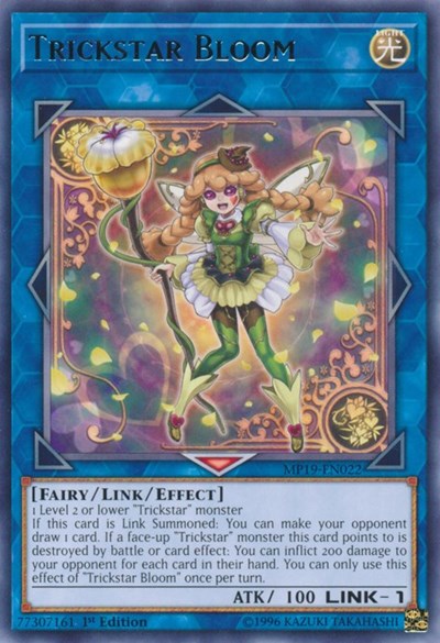 Trickstar Bloom [MP19-EN022] Rare