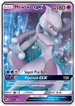 Mewtwo GX [Hidden Fates]