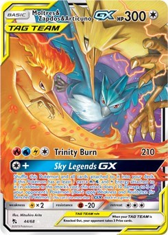 Moltres & Zapdos & Articuno GX [Hidden Fates]