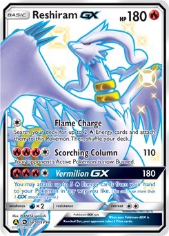Reshiram GX [Hidden Fates: Shiny Vault]