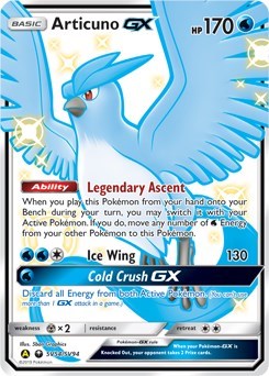 Articuno GX [Hidden Fates: Shiny Vault]