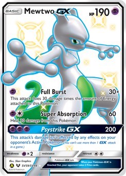 Mewtwo GX [Hidden Fates: Shiny Vault]