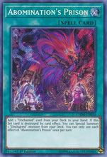 Load image into Gallery viewer, Abomination&#39;s Prison [CHIM-EN054] Secret Rare
