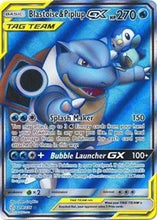 Load image into Gallery viewer, Blastoise &amp; Piplup GX (Full Art) [SM - Cosmic Eclipse]
