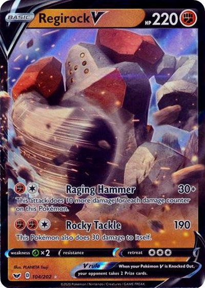 Regirock V [SWSH01: Sword & Shield Base Set]