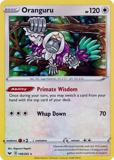 Oranguru [SWSH01: Sword & Shield Base Set]