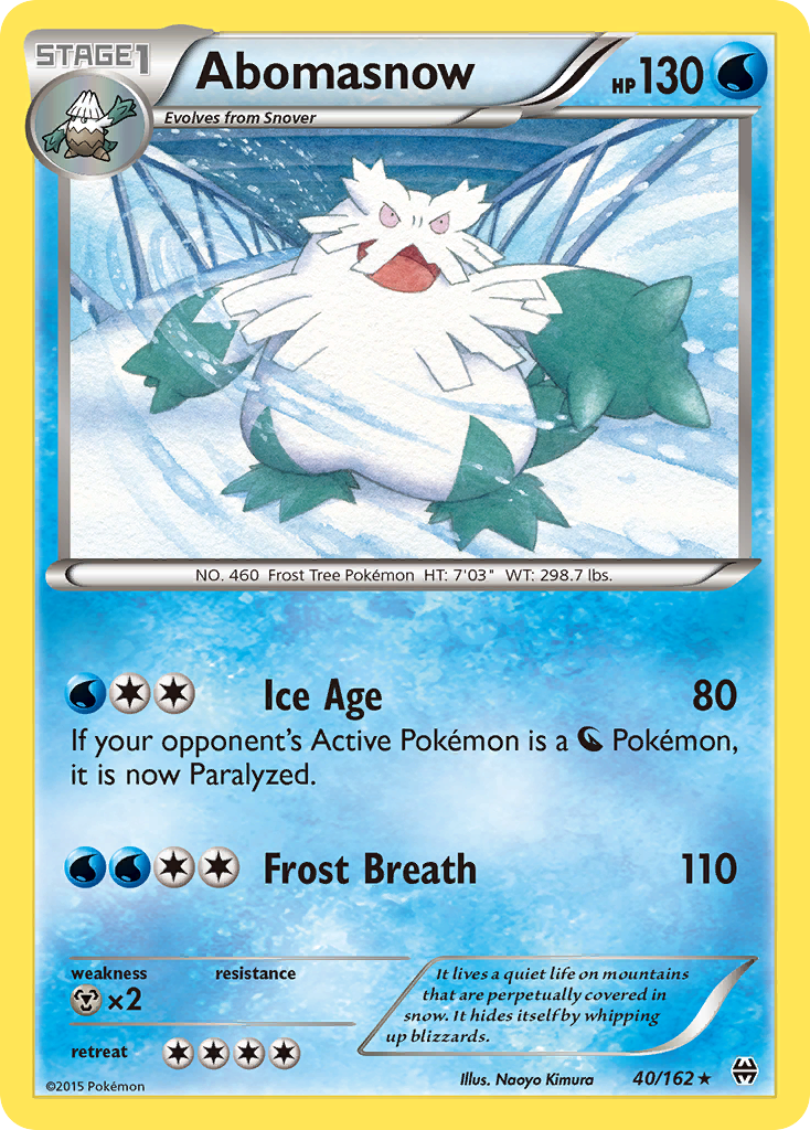 Abomasnow [BREAKthrough]