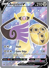 Load image into Gallery viewer, Aegislash V (Full Art) [SWSH04: Vivid Voltage]
