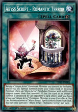 Load image into Gallery viewer, Abyss Script - Romantic Terror [LDS2-EN062] Common
