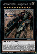 Load image into Gallery viewer, Superdreadnought Rail Cannon Juggernaut Liebe [LDS2-EN124] Secret Rare
