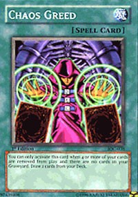 Chaos Greed [IOC-038] Common