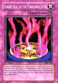Cursed Seal of the Forbidden Spell [IOC-049] Common