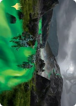 Load image into Gallery viewer, Path to the World Tree Art Card (Gold-Stamped Signature) [Kaldheim: Art Series]

