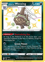 Load image into Gallery viewer, Galarian Weezing [Shining Fates: Shiny Vault]
