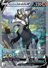 Load image into Gallery viewer, Rapid Strike Urshifu V (Alternate Full Art) [SWSH05: Battle Styles]
