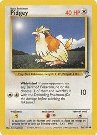 Pidgey [Base Set 2]