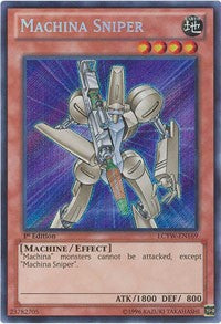 Machina Sniper [LCYW-EN169] Secret Rare