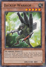 Load image into Gallery viewer, Backup Warrior [BP01-EN159] Starfoil Rare
