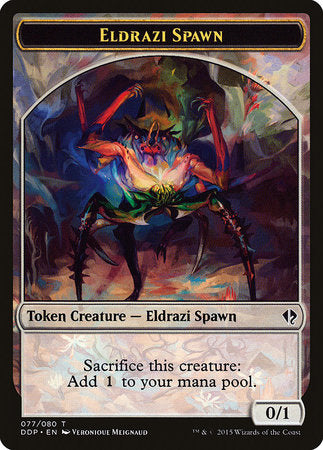 Eldrazi Spawn Token (Meignaud) [Duel Decks: Zendikar vs. Eldrazi]