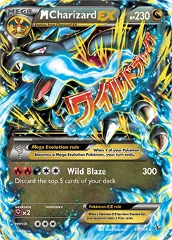 M Charizard EX (X) [XY - Flashfire]