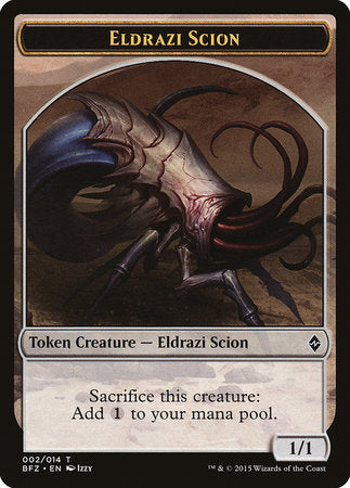 Eldrazi Scion Token (Izzy) [Battle for Zendikar Tokens]