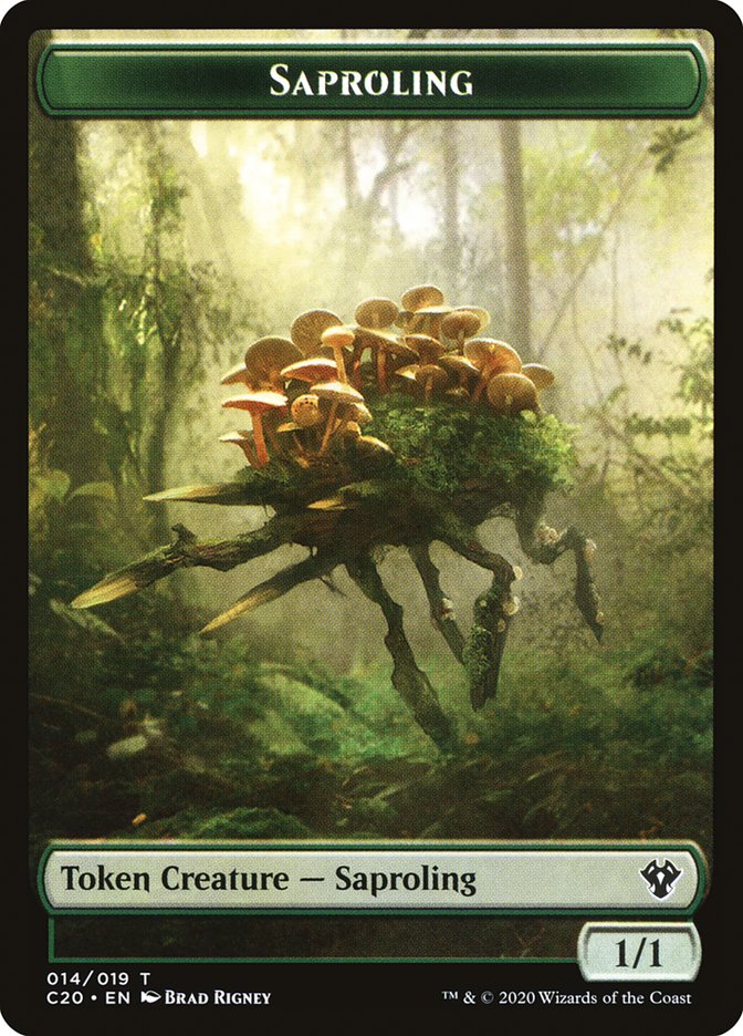 Saproling Token [Commander 2020]