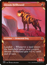 Load image into Gallery viewer, Akoum Hellhound (Showcase) [Zendikar Rising]
