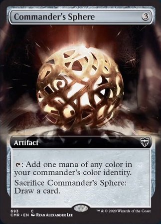 Commander's Sphere (Extended Art) [Commander Legends]