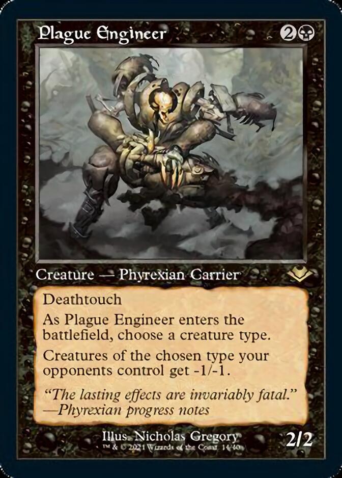 Plague Engineer (Retro Etched Foil) [Modern Horizons 2]