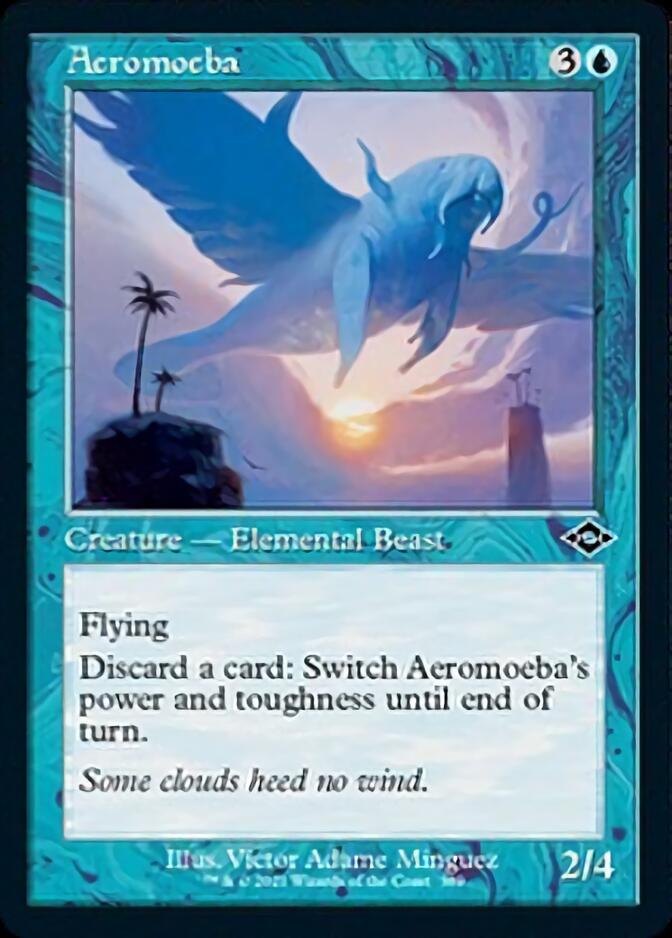 Aeromoeba (Retro Etched Foil) [Modern Horizons 2]