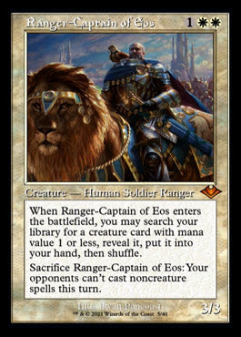 Ranger-Captain of Eos (Retro Etched Foil) [Modern Horizons 2]