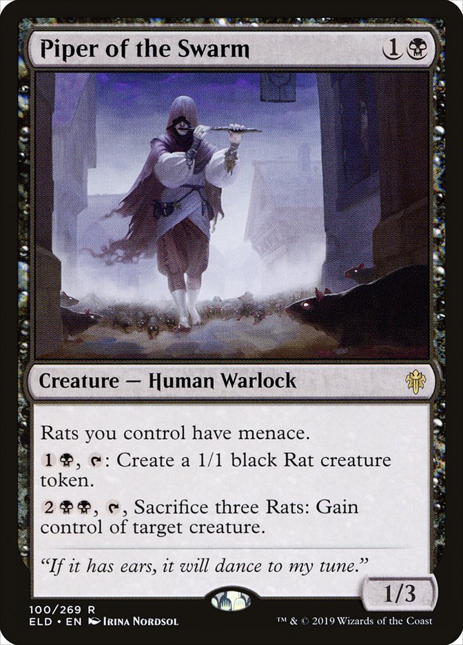 Piper of the Swarm [Throne of Eldraine]